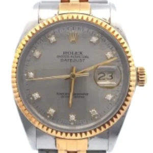 ロレックス デイトジャスト 16013G  10Pダイヤモンドインデックス