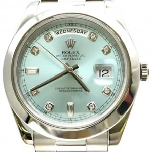ロレックス デイデイト 218206A　アイスブルー