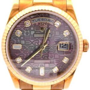 ロレックス デイデイト 118238A 10Pダイヤモンドインデックス