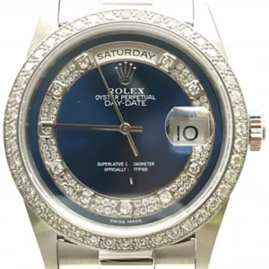 ロレックス デイデイト M18346　ブルー