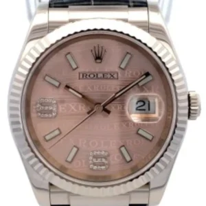 ロレックス デイトジャスト 116139　ピンク