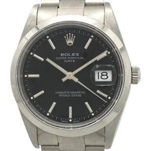 ロレックス オイスターパーペチュアルデイト 15200 ブラック