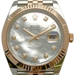 ロレックス デイトジャスト 126331NG ホワイトシェル