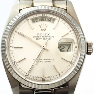 ロレックス デイデイト 18039　シルバー