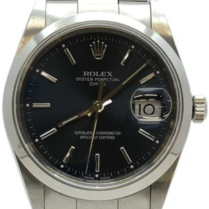ロレックス オイスターパーペチュアルデイト 15200　ブラック