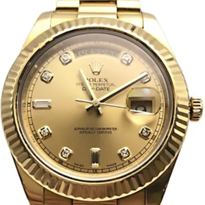ロレックス デイデイト 218238A　10Pダイヤモンドインデックス
