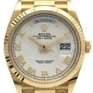ロレックス デイデイト 128238　ホワイト