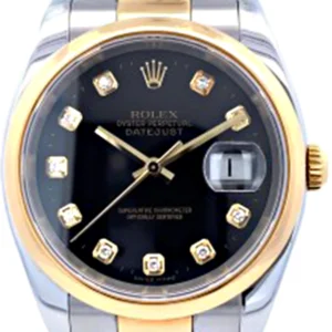 ロレックス デイトジャスト 116203G 10Pダイヤモンドインデック