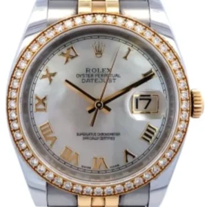 ロレックス デイトジャスト 116243NR　ホワイトシェル