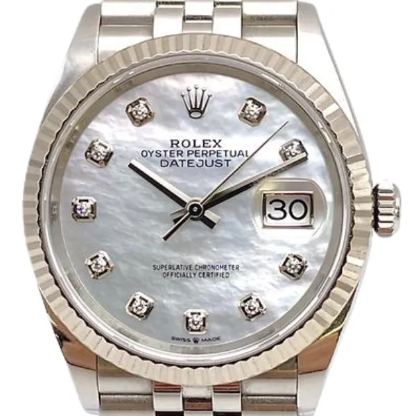 ロレックス デイトジャスト 126234NG　ホワイトシェル