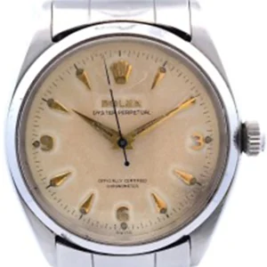 ロレックス オイスターパーペチュアル 6564　ホワイト