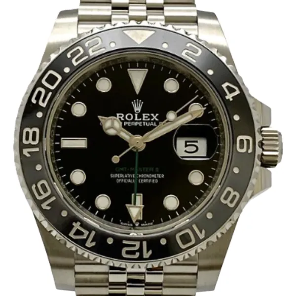 ロレックス GMTマスターⅡ 126710GRNR ブラック