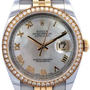 ロレックス デイトジャスト 116243NR ホワイトシェル