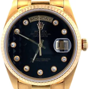 ロレックス デイデイト 18038G 10Pダイヤモンドインデックス