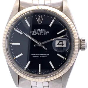 ロレックス デイトジャスト 1601 ブラック