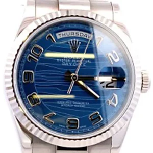 ロレックス デイデイト 118239　ブルー