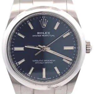ロレックス オイスターパーペチュアル 124200 　ネイビー
