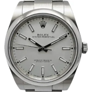ロレックス オイスターパーペチュアル 114300 ホワイト