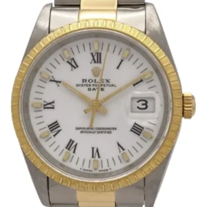 ロレックス オイスターパーペチュアルデイト 15223 ホワイト