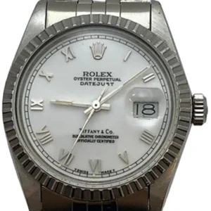 ロレックス デイトジャスト ティファニー Wネーム 16030