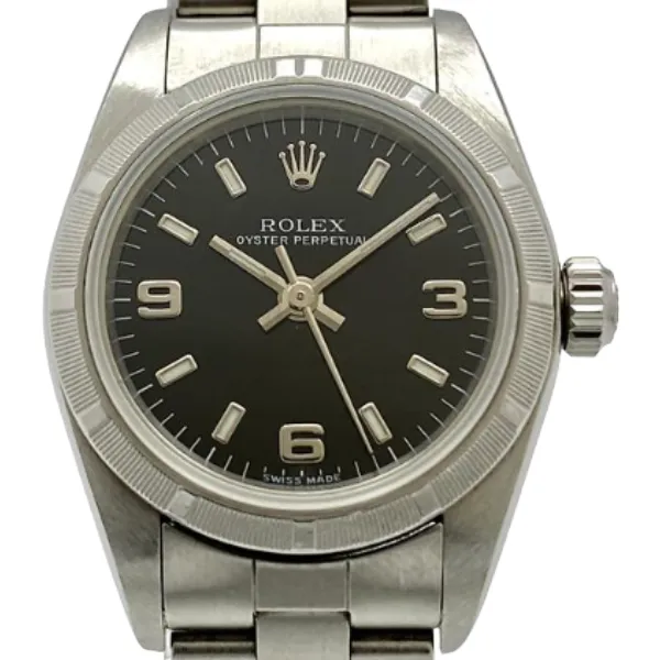 ロレックス オイスターパーペチュアル 76030 ブラック
