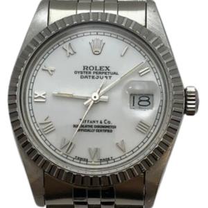 ロレックス デイトジャスト ティファニー Wネーム 16030