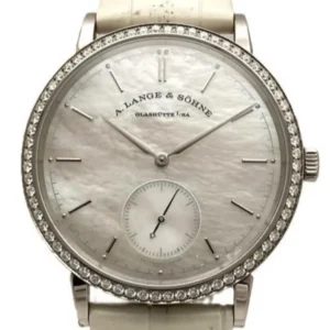 ランゲ&ゾーネ サクソニア ベゼルダイヤ 840.029/LS3803XS