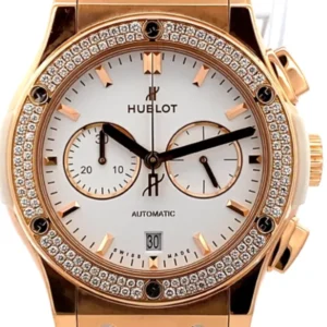 ウブロ クラシックフュージョン キングゴールド クロノグラフ ダイヤモンド 541.OE.2080.LR.1104