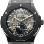 ウブロ クラシックフュージョン アエロ フュージョン ムーンフェイズ ブラックマジック 547.CX.0170.LRの参考買取価格