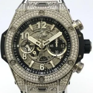 ウブロ ビッグバン ウニコ チタニウム パヴェ 421.NX.1170.RX.1704