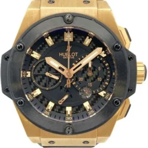 ウブロ キングパワー パワーリザーブ ゴールド 709.OM.1780.RX