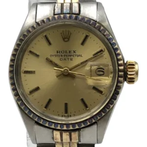 ロレックス オイスターパーペチュアルデイト 6517 ゴールド