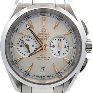 オメガ シーマスター アクアテラ クロノグラフ GMT 231.10.43.52.02.001