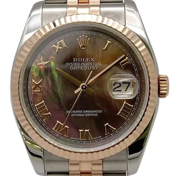 ロレックス デイトジャスト 116231NR ブラック