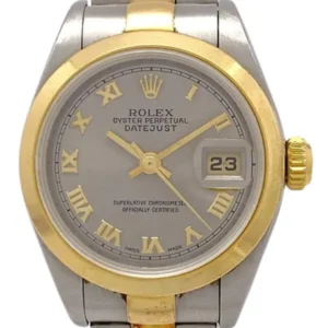 ロレックス デイトジャスト 79163 グレー