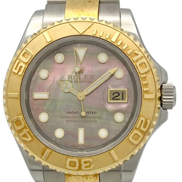 ロレックス ヨットマスター 16623 ブラウン