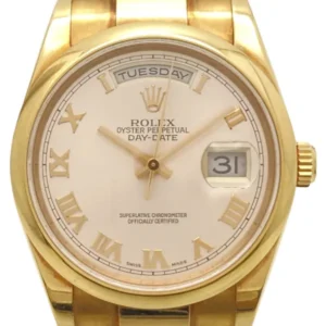 ロレックス デイデイト 118205 ピンクゴールド