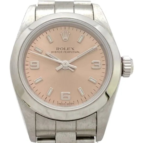 ロレックス オイスターパーペチュアル 76080 オレンジ