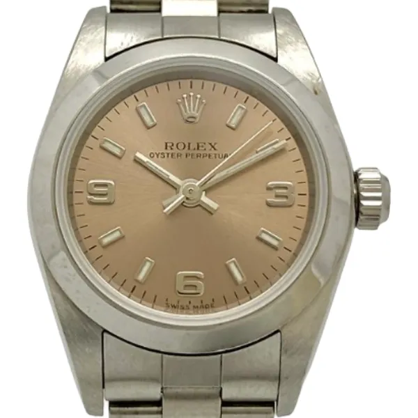 ロレックス オイスターパーペチュアル 76080 オレンジ