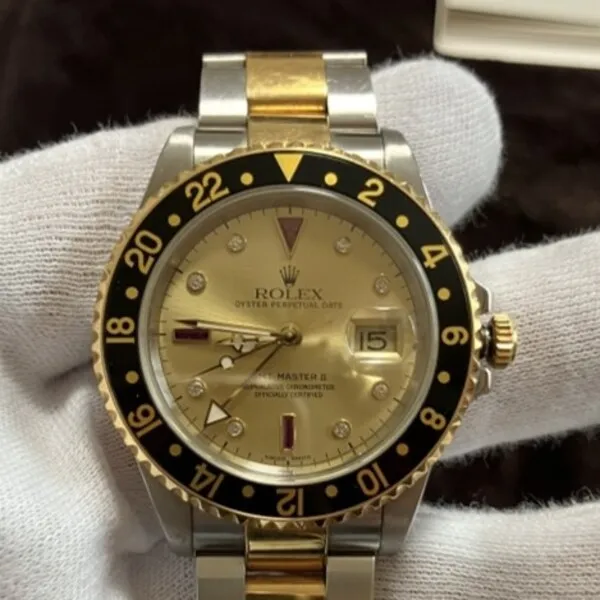 ロレックス　GMTマスターⅡ　16713RG