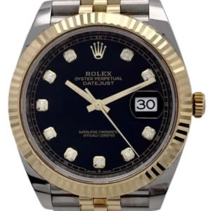 ロレックス デイトジャスト 126333G ブラック