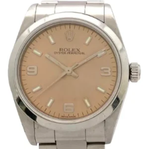 ロレックス オイスターパーペチュアル 77080 オレンジ