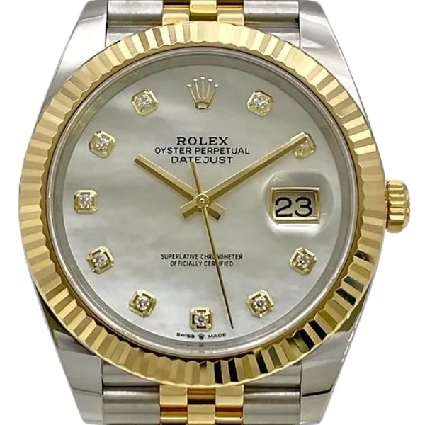 ロレックス デイトジャスト 126333NG シルバー