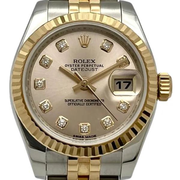 ロレックス デイトジャスト 179171G ピンクゴールド