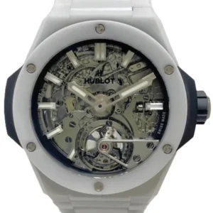 ウブロ ビッグ・バン インテグレーテッド カテドラル ミニッツリピーター トゥールビヨン ホワイトセラミック 458.HX.1170.HX.YOS