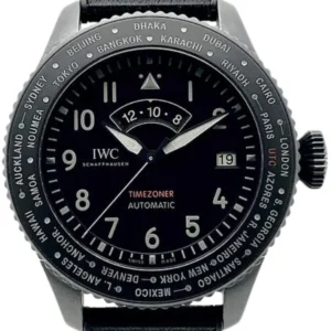 IWC パイロットウォッチ タイムゾーナー トップガン セラタニウム IW395505