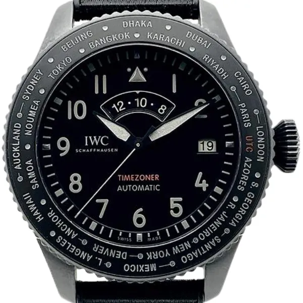 IWC パイロットウォッチ タイムゾーナー トップガン セラタニウム IW395505