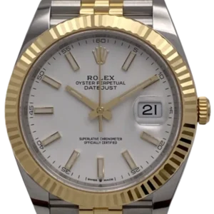 ロレックス デイトジャスト 126333 ホワイト