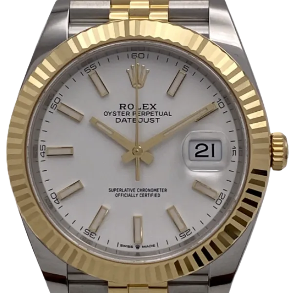 ロレックス デイトジャスト 126333 ホワイト