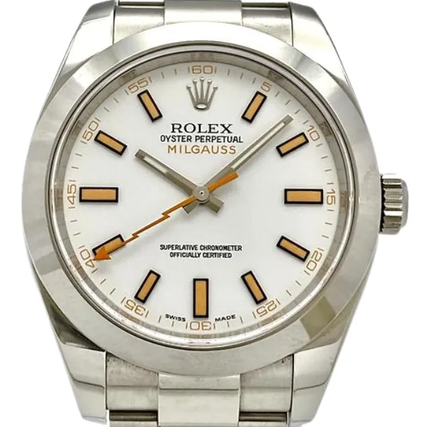 ロレックス ミルガウス 116400 ホワイト